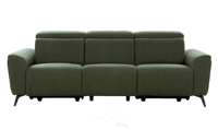 Ensemble de canapés inclinables modernes au design unique, avec dossier rembourré, couleur personnalisable, pieds en métal, dossier haut, pour appartement, centre commercial, villa