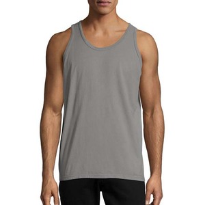 Ropa pesada de algodón para hombre, camiseta muscular para gimnasio, camisetas sin mangas personalizadas OEM, camisetas sin mangas transpirables para hombre, estilo callejero - Product Image 5