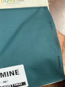 Vente en gros d'usine de tissus Jasmine 36 de largeur pour hommes et dames Tissus utilisés en polyester/coton pour chemises - Product Image 4