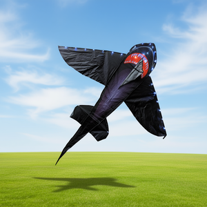 ว่าวไฟ LED รูปฉลาม Bdt Kite Single Line พร้อมสายยาว 50 เมตร แบตเตอรี่ 10 ก้อน โดรนกลางแจ้ง ขนาด 165x145 ซม. - Product Image 3