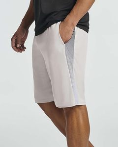 กางเกงขาสั้นเล่นบาสเก็ตบอลผ้าตาข่ายสำหรับผู้ชายแห้งเร็วชุดออกกำลังกายมีกระเป๋า - Product Image 5