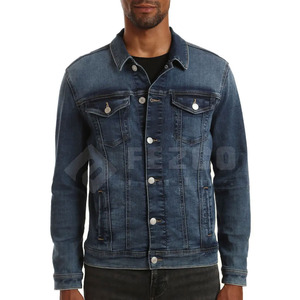 Primavera otoño hombres Jeans chaquetas Casual Color sólido solo pecho Jeans chaqueta hombres Slim Fit algodón chaquetas de invierno - Product Image 2