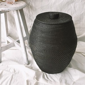 <b>Rattan</b> <b>laundry</b> hamper bedroom & bathroom storage <b>basket</b> great choice bin hampers wholesale - Product Image 4