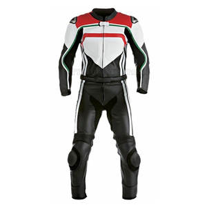 Traje de Motocicleta de Cuero Grueso con Nombre de Equipo Personalizado STYLEQUEST APPAREL, Ropa de Carreras Automovilísticas de Alta Calidad, Resistente al Viento, Transpirable y de Secado Rápido - Product Image 3
