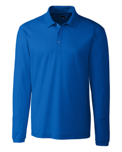 Polo pour homme à manches longues, logo personnalisé, plusieurs tailles et couleurs, piqué 50% coton/50% polyester, 220 GSM, en provenance du Bangladesh - Product Image 3