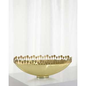 Decorative <b>Metal</b> Salad <b>Bowl</b> Wedding Table Decor Centerpiece Items Luxury Dish Handicrafts Fruits Display Food Serving <b>Bowls</b> - Product Image 5