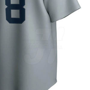 Camiseta de béisbol para adultos de talla grande para hombre, uniformes deportivos con logotipo personalizado de alta calidad, opción de chaqueta transpirable para venta al por mayor - Product Image 5