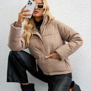 OEM Factory Prices Women's Bomber Puffer Coat <b>Jacket</b> Casual <b>Jacket</b> <b>For</b> Women Down Coat Breathable Made in Pakistan - Product Image 3