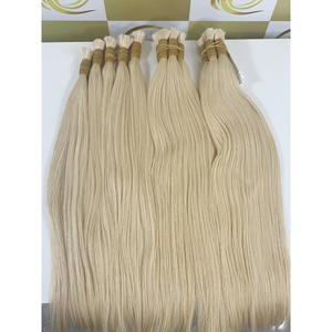 Brun blond en vrac commande personnalisée extensions de cheveux haute qualité bouclés en vrac cuticule alignée vietnamienne grand Stock meilleur vendeur - Product Image 6