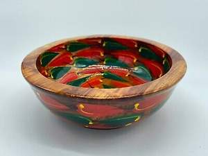 Nouveau Bol Meena en bois de mangue fait à la main Bol de service rond en bois de conception personnalisée Fabricant en gros Fournisseur - Product Image 4