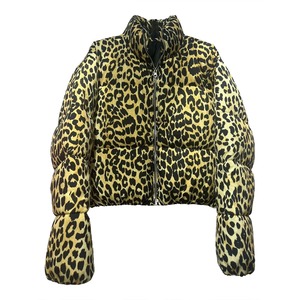 Chaqueta acolchada OEM de tendencia para mujer, chaqueta acolchada con cremallera a prueba de viento para mujer, chaqueta acolchada con estampado 3D, chaqueta de invierno al por mayor - Product Image 6