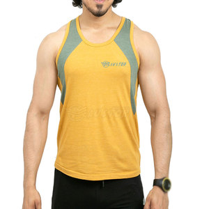 Diseña tu propia camiseta sin mangas para hombre 2025 Mejor precio Camiseta sin mangas para hombre Camiseta sin mangas de color para hombre - Product Image 1