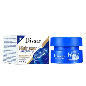 Disaar Wholesale Professional Blue Temporary Hair Dye Wax Instant Hair Dye Products Quick Coloring Styling New Your Look