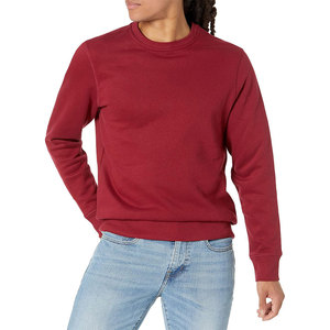 Custom <b>Men's</b> 100% Cotton Fleece Sweatshirt Heavyweight 400gsm Mock Neck <b>Pullover</b> Solid Pattern Plain Dyed Casual Winter Wear - Product Image 1