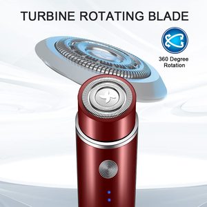 Rasoir électrique rechargeable par USB pour femmes, avec indicateur LED, sans fil, pour le visage, le corps et le maillot de bain - Product Image 5