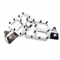 Repose-pieds en aluminium CNC JFGRACING pour moto électrique Surron Ultra Bee, pédale T, antidérapante, accessoire de modification, logo laser
