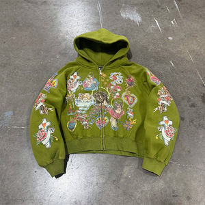 Conjunto Deportivo de Algodón 100% con Logotipo Personalizado, Sudadera Corta con Capucha y Pantalones Deportivos, Moda Masculina de Invierno a Bajo Precio - Product Image 2