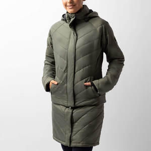 Usine professionnelle veste équestre haut pour femme équitation douce compétition à manches longues couche de base dames - Product Image 2