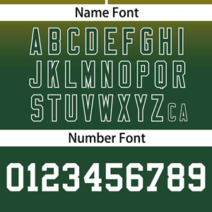 เสื้อเบสบอลสีเหลืองและสีเขียวระบายได้ดีเสื้อกีฬาแขนสั้นระบายอากาศได้พิมพ์ชื่อทีมและหมายเลข - Product Image 4