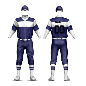 2025 nueva llegada ropa deportiva uniformes de béisbol fabricación profesional tela suave hecho béisbol Jersey y pantalón conjunto - Product Image 1