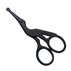 Ciseaux à ongles de manucure professionnels en acier inoxydable Ciseaux à cuticules Lame incurvée et droite Logo personnalisé - Product Image 2