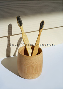 Brosse à dents en bambou écologique biologique jetable de haute qualité pour adultes à poils souples pour usage domestique emballée dans une boîte | Vente en gros - Product Image 5