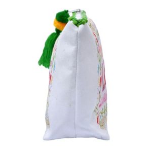 Túi Có Khóa Kéo Bằng Vải Bố Phong Cách Sang Trọng Làm Những Gì Bạn Yêu Thích Với Túi Có Quả Bông Cho Phụ Nữ Các Mặt Hàng Quà Tặng Cho Bé Gái Bán Buôn HB-017 - Product Image 4