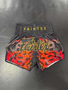Pantalones Cortos de Muay Thai Personalizados OEM Fairtex, para Boxeo, Kickboxing, Entrenamiento, Combate, Impresos, de Primera Calidad, Sublimados - Product Image 6