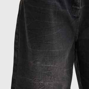 กางเกงยีนส์ขาสั้นทรงหลวมสไตล์วินเทจคุณภาพสูงสำหรับผู้ชาย รุ่นปี 2026 - Product Image 6