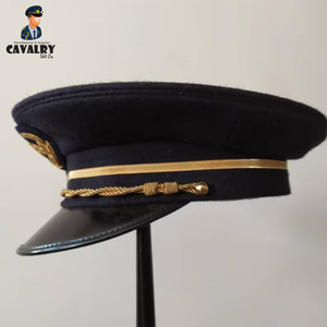 CAVALRY SKT COMPANY's Best Quality Logotipo personalizado Impreso Gorras de oficial para hombres Patrón de bordado de lana hecho a mano Nueva llegada - Product Image 5