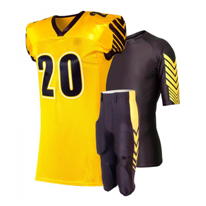 Uniformes de fútbol americano personalizados con Sarga de aparejos, sublimación y serigrafía Bordado y sublimación personalizados - Product Image 5