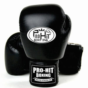 Guantes de boxeo y MMA de cuero PU con logotipo personalizado profesional Unisex, ropa de entrenamiento con empuñaduras de mano, Sparring apto para artes marciales - Product Image 3