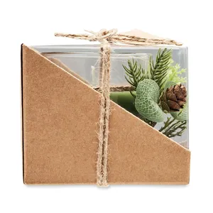 Portacandele Natalizio Personalizzato a Tema Foresta, Altre Categorie di Portacandele, Lanterne, Vasetti per Candele - Product Image 3