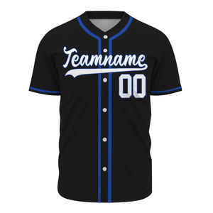 Venta al por mayor de Jersey de béisbol de mejor diseño personalizado jersey de béisbol nuevo diseño en blanco personalizado impresión jersey de béisbol para hombres - Product Image 2