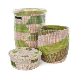 Producto de Moda, Cesta de Mimbre de Pasto Marino, Cestas Tejidas a Mano de Pasto Marino, Cestas de Rafia, Cesta de Paja - Product Image 6