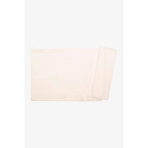 Chal Rectangular Floral de Seda Arrugada en Color Blanco Hueso, en Satén y Chifón - Product Image 1