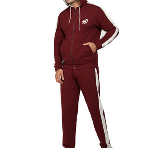 Ensemble de vêtements de rue personnalisés pour hommes Nouveau design Survêtement en coton Bas quantité minimale de commande 100% Coton Motif solide pour l'hiver - Product Image 4