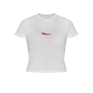 2024 ensembles de pantalons courts et de t-shirts décontractés avec logo personnalisé pour femmes shorts et t-shirts de motard décontractés en coton biologique de haute qualité - Product Image 5