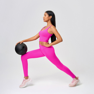 Women's High Quality Breathable And Lightweight Fitness Yoga Sports High Stretch Leggings Daily Gym Yoga Wear Gym Yoga Leggings - Product Image 5