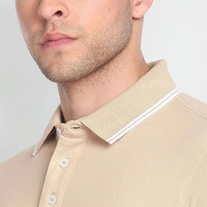 Chemises polo pour hommes en coton de qualité supérieure avec logo personnalisé, vêtements de sport décontractés de marque, polos de mode pour la maison, polos pour hommes avec design personnalisé - Product Image 6