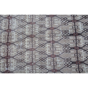พรมวินเทจ, พรมตุรกีขนาด 3.5x9.7 ฟุต, พรมลายสัตว์สีน้ำตาลน้ำเงิน - Product Image 5