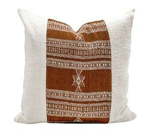 Custom Size Wool Decor Set Solid Color Textured Throw <b>Pillows</b> Handwoven Design Soft Touch for Bedroom Coziness for Home Hotel - Product Image 1