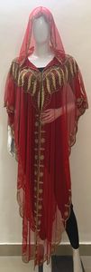 Chic soirée Cocktail porter femme vêtements à capuche Poncho haussement d'épaules lourd main broderie travail perdre Maxi robe fête visites