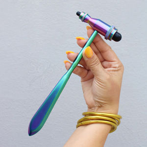 Marteau réflexe Tromner avec poignée multicolore à pointe pointue pour l'examen neurologique médical et les tests réflexes - Product Image 6