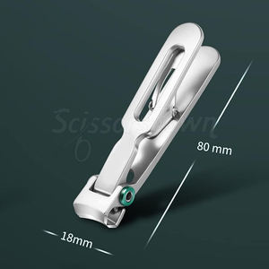 Cortauñas de precisión con borde curvo y Mango antideslizante para un uso cómodo - Product Image 5