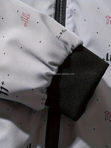 Blouson aviateur pour hommes fait sur mesure avec col montant Veste de taille plus de qualité avec logo pour hommes prix - Product Image 2