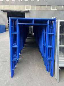 Hochwertige Industrie-Gerüste Leichtgewichtiges H-Rahmen-Design Verzinkte Gerüste Ideal für Außenbauarbeiten - Product Image 3