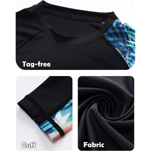 <b>Customized</b> Adult Men's MMA Rash Guard Long Sleeve Pullover Crew Neck <b>Compression</b> <b>Shirt</b> Digital Print <b>Design</b> Spandex/Polyester - Product Image 3