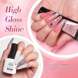 Kit professionnel Born Pretty UV pour polygel, gel d'extension acrylique 8ml pour manucures à domicile de qualité salon - Product Image 6