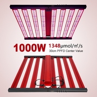 Lámpara LED de Espectro Completo para Plantas, 800W/1000W/1300W, Aluminio, IP65, LM301B LM301H, UV IR, Regulable, para Cultivo Hidropónico y Vegetal